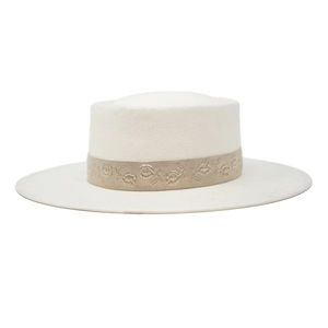Olive and Pique Aura Boater Hat